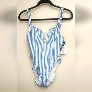 NWT Vintage Frederick's of Hollywood swimsuit sz 11/12